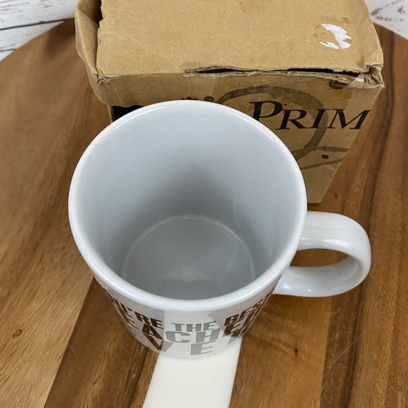 🦄$5 Add On Item! NIB Teacher Mug Pottery by Kathy - Picture 5 of 6